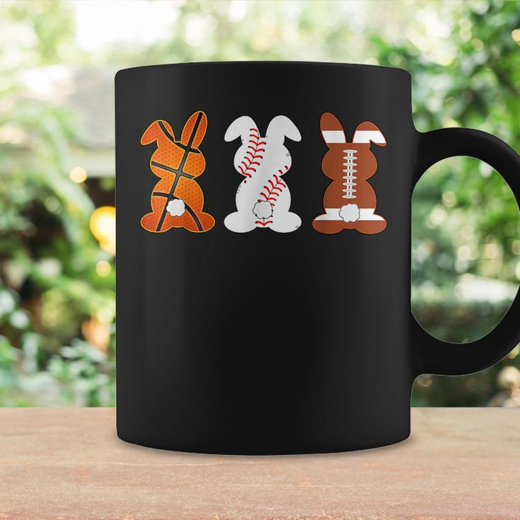 Basketball Baseball Football Sports Easter Bunny Rabbits Coffee Mug Gifts ideas
