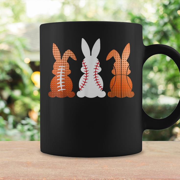 Basketball Baseball Football Sports Easter Bunny Rabbits Coffee Mug Gifts ideas