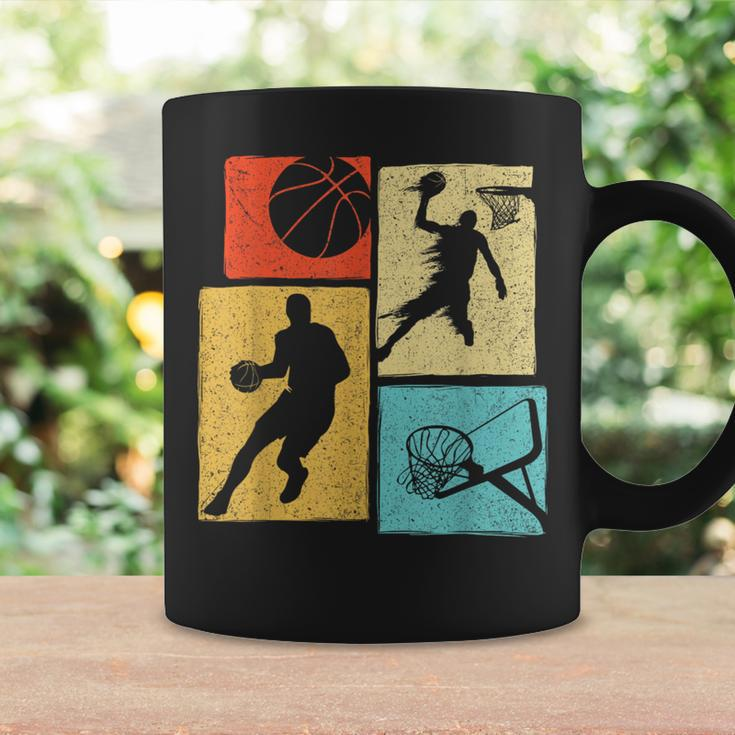 Basketball Players Colorful Ball Hoop Sports Lover Coffee Mug Gifts ideas