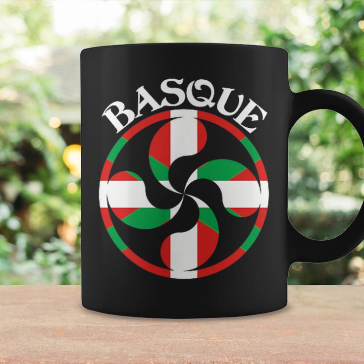 Basque Flag Lauburu Basque Country Basque Lauburu Basque Coffee Mug Gifts ideas