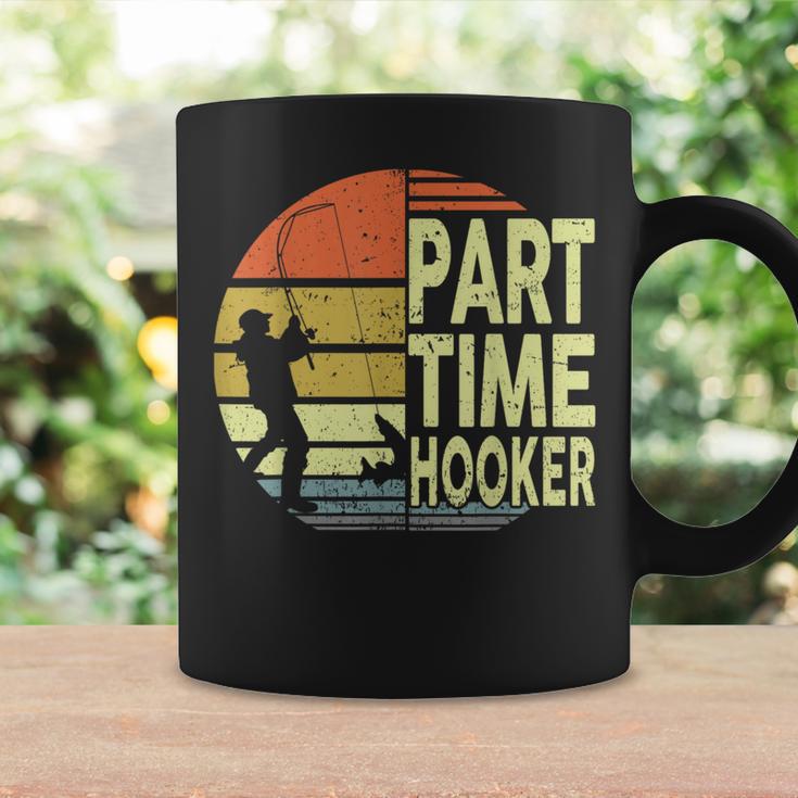 Bass Fishing- Part Time Hooker Father Day Dad Coffee Mug Gifts ideas