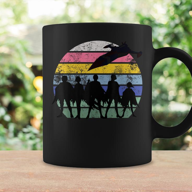 Battle Of The Planets Gatachaman G Force Vintage Sunset Coffee Mug Gifts ideas