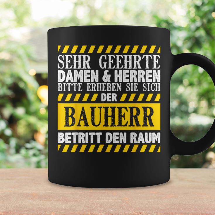 Bauherr Betritt Den Raum Richtfest Hausbau Tassen Geschenkideen