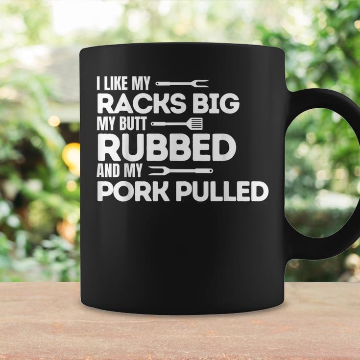 Bbq Barbecue Grilling Butt Rubbed Pork Pulled Pitmaster Dad Coffee Mug Gifts ideas