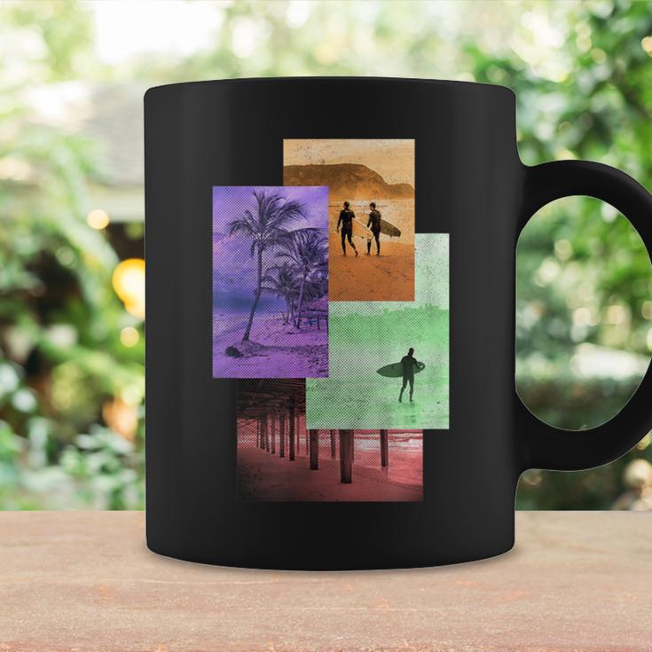 Beach Scene Surfing Ocean Coffee Mug Gifts ideas