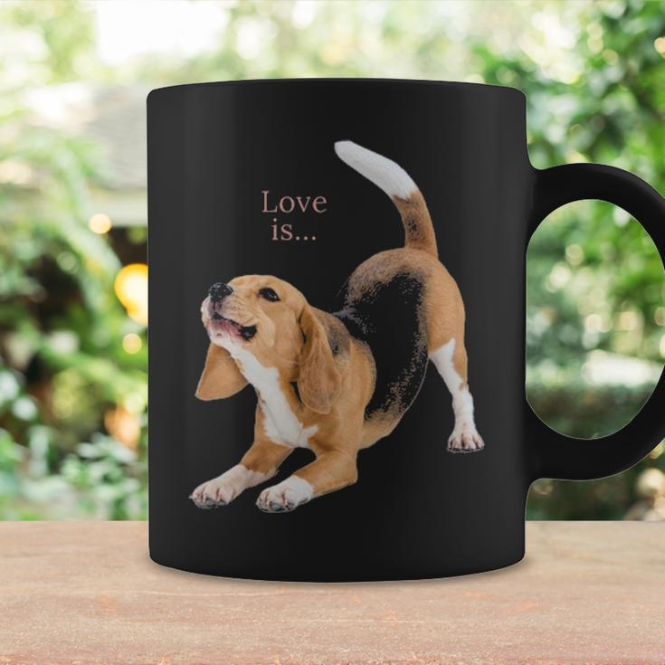 Beagle Beagles Love Is Dog Mom Dad Puppy Pet Cute Coffee Mug Gifts ideas