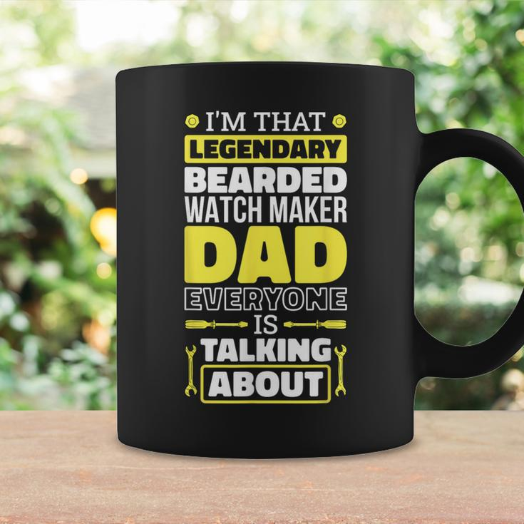 Bearded Watch Maker Dad And Horologist For Father's Day Coffee Mug Gifts ideas