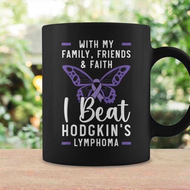 I Beat Hodgkin's Lymphoma Survivor Lymphoma Cancer Coffee Mug Gifts ideas