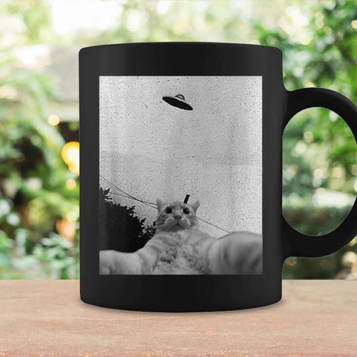 Believe Dat Aliens Ufo Dat Ufo Ufo Cat Selfie Coffee Mug Gifts ideas