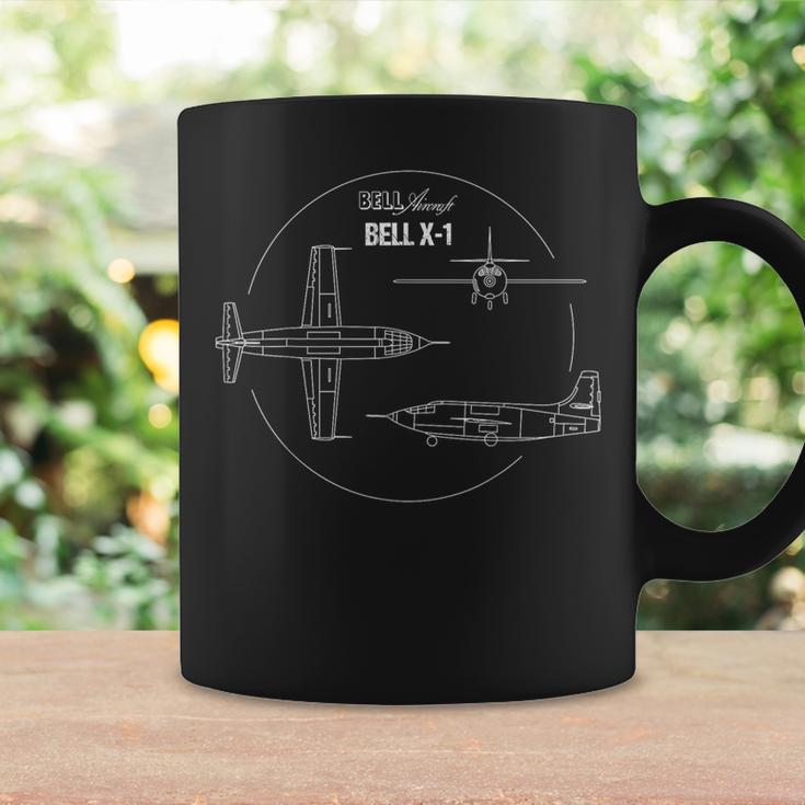 Bell X-1 Supersonic Aircraft Sound Barrier Rocket Coffee Mug Gifts ideas