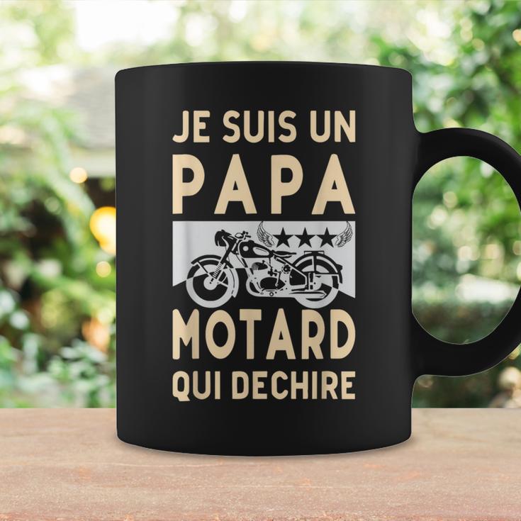 Belle Idea Cadeau Je Suis Un Papa Motard Qui Déchire Tassen Geschenkideen