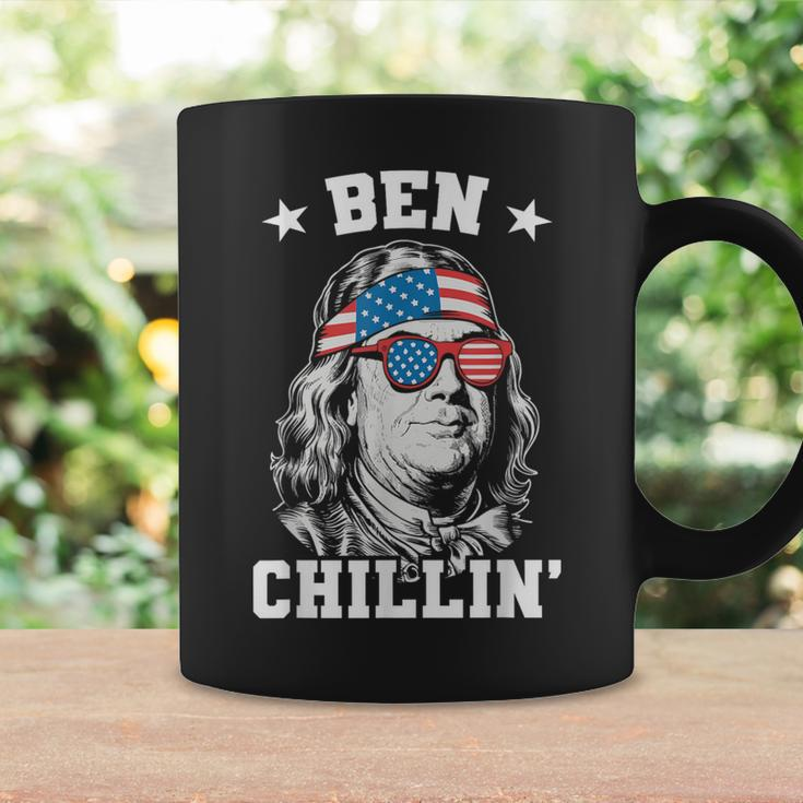 Ben Chillin 4Th Of July Ben Franklin American Flag Coffee Mug Gifts ideas