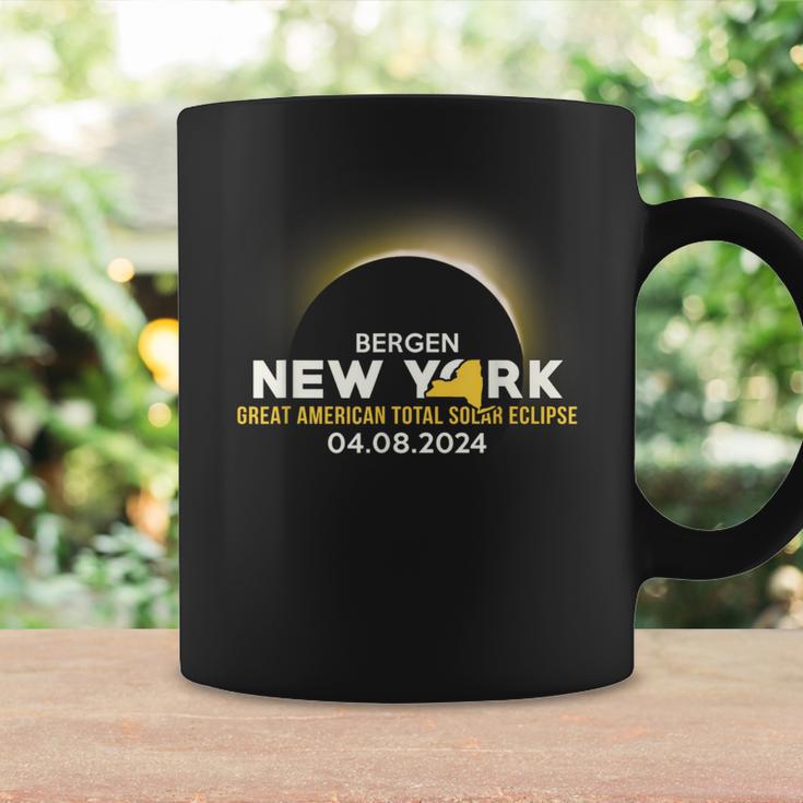 Bergen Ny New York Total Solar Eclipse 2024 Coffee Mug Gifts ideas