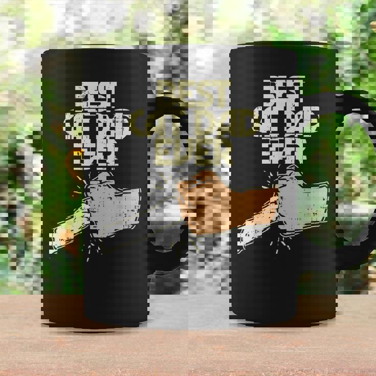 Best Cat Dad Ever Kitten Pet Lover Owner Dad Taza de café Ideas de regalos