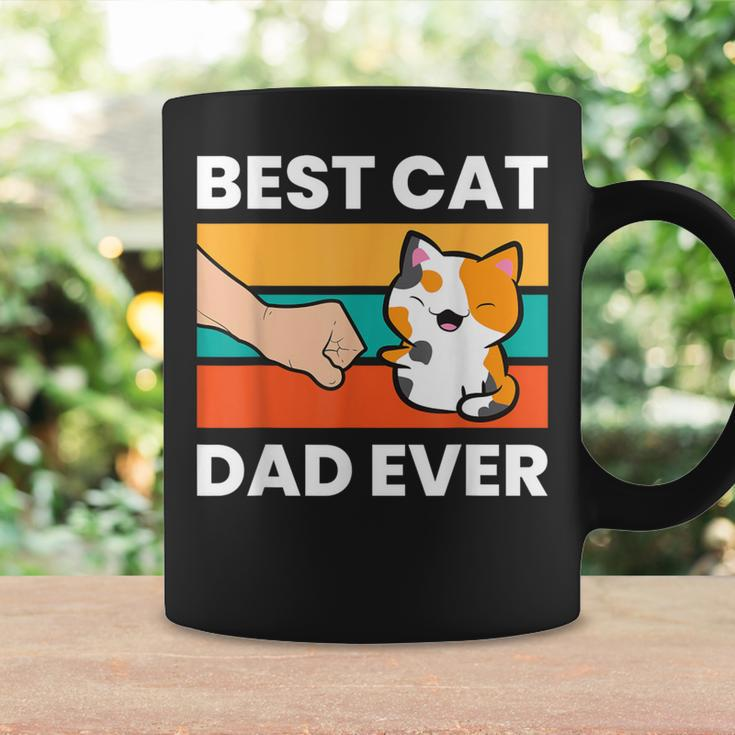 Best Cat Dad Ever Papa Calico Cat Coffee Mug Gifts ideas
