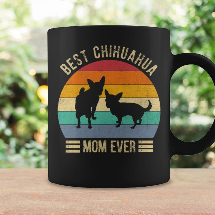 Best Chihuahua Mom Ever Retro Vintage Dog Lover Gif Coffee Mug Gifts ideas