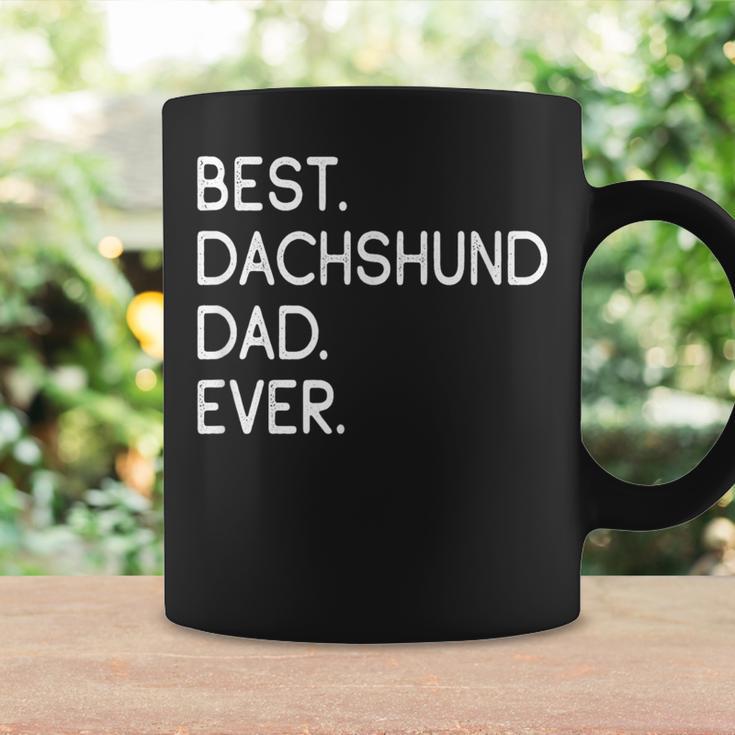 Best Dachshund Dad Ever Teckel Dachshund Papa Tassen Geschenkideen