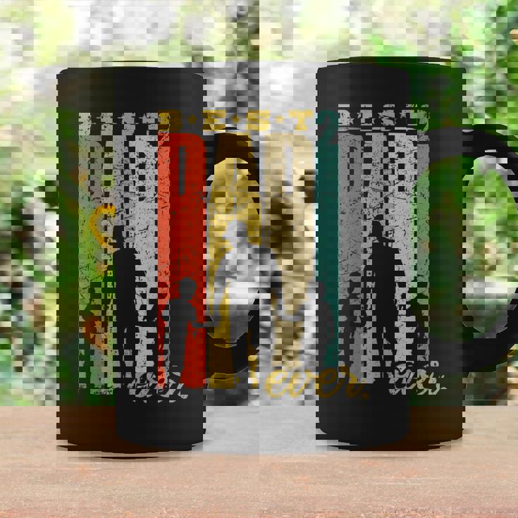 Best Dad Ever Père 2 Fils Papa De Deux Enfants Tasse Idées cadeaux