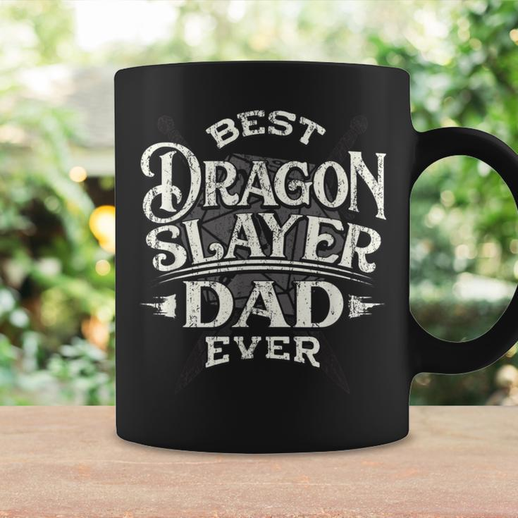 Best Dragon Slayer Dad Ever D20 Rpg Dungeons Gamer Dad Coffee Mug Gifts ideas