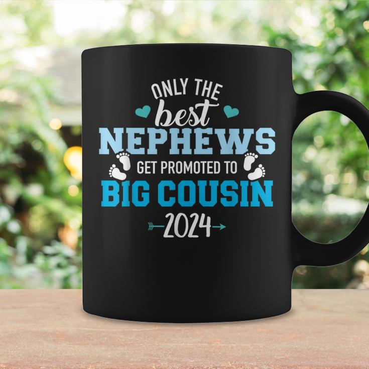 Only The Best Nephews Get Promoted To Big Cousin 2024 Coffee Mug Gifts ideas
