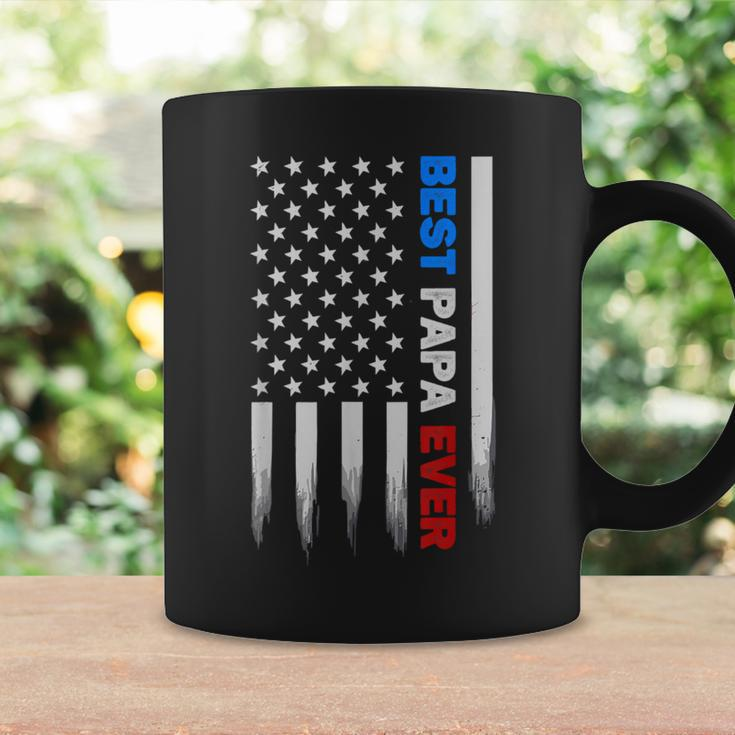 Best Papa Ever American Flag Usa Father's Day Coffee Mug Gifts ideas
