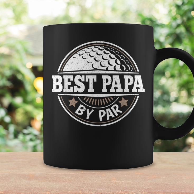 Best Papa By Par Vintage Golf Player Daddy Dad Fathers Day Coffee Mug Gifts ideas
