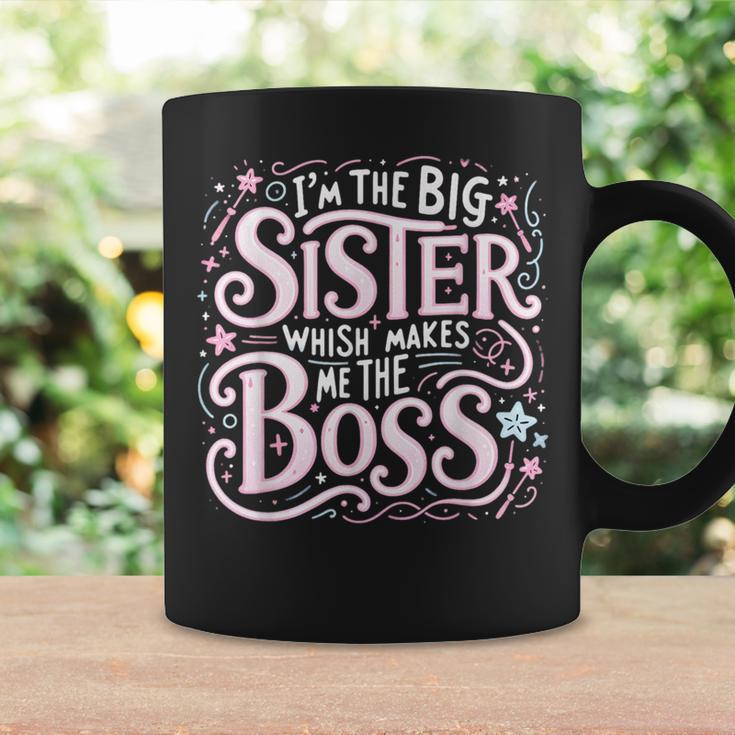Best Sibling Baby Shower Im The Big Sister Which Makes Boss Coffee Mug Gifts ideas
