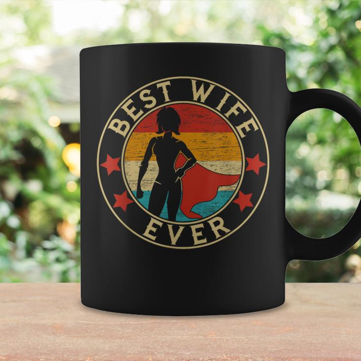 Best Wife Ever Superhero Wife Vintage Coffee Mug Gifts ideas