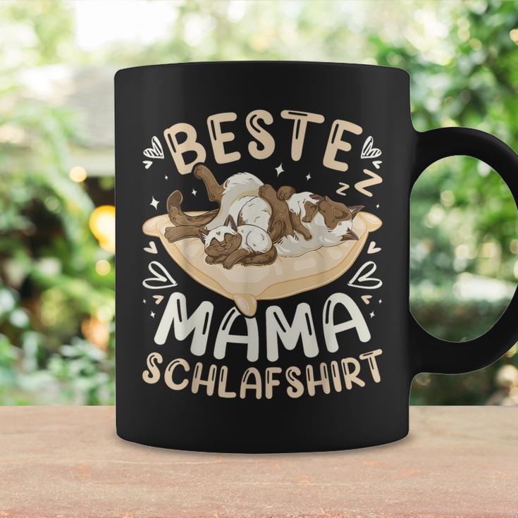 Beste Mama Schlaf Siamkatze Mit 2 Kätzchen Muttertag Tassen Geschenkideen