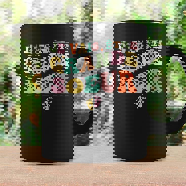Bientot Grande Soeur Je Vais Être Grande Sœur Tasse Idées cadeaux