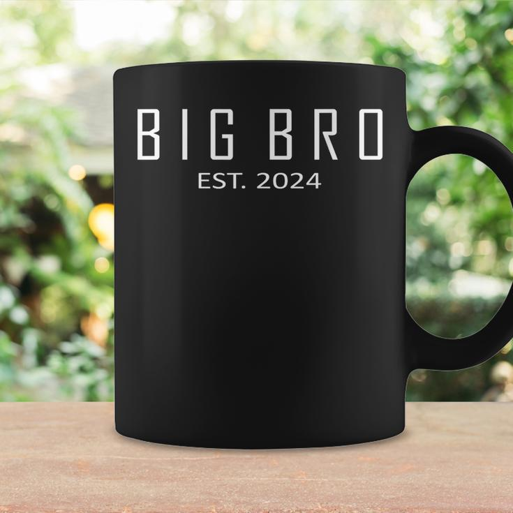 Big Bro Est 2024 First Time Brother Promoted Coffee Mug Gifts ideas