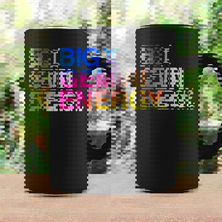 Big Gemini Energy Zodiac Sign Astrology Birthday Coffee Mug Gifts ideas