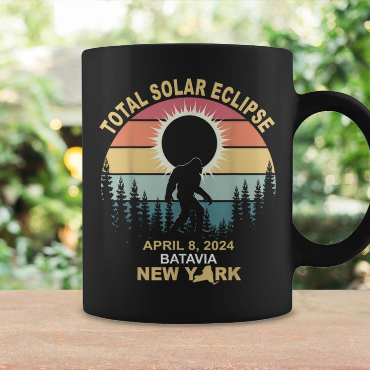 Bigfoot Batavia New York Total Solar Eclipse 2024 Coffee Mug Gifts ideas