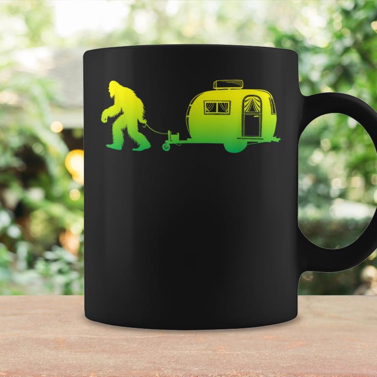 Bigfoot Rv Motorhome Camping Sasquatch Campervan Graphic Coffee Mug Gifts ideas