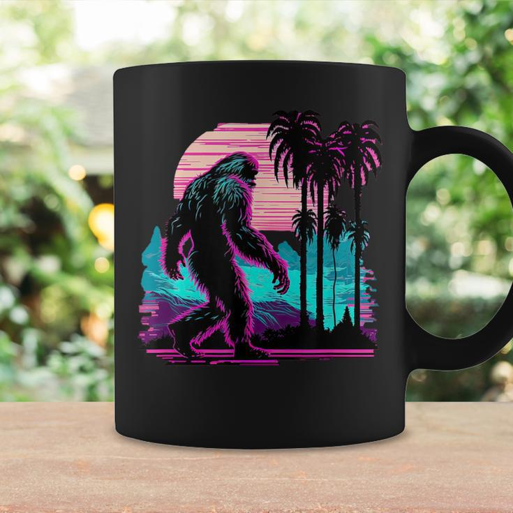 Bigfoot Sasquatch Cool Yeti Vaporwave Coffee Mug Gifts ideas