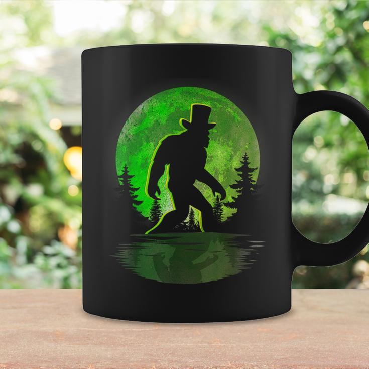 Bigfoot St Patrick's Day Green Moon Sasquatch Bigfoot Coffee Mug Gifts ideas