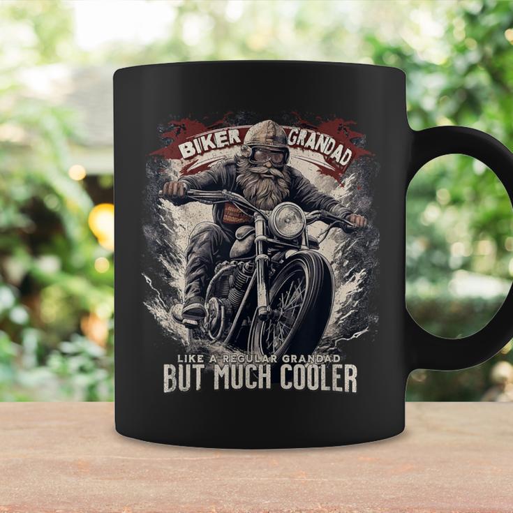 Biker Grandad Motorcycle Motorbike Grandpa Bike Adventure Coffee Mug Gifts ideas