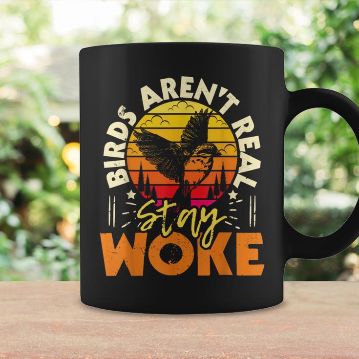 Birds Aren’T Real Stay Woke Birding Bird Watching Birder Coffee Mug Gifts ideas