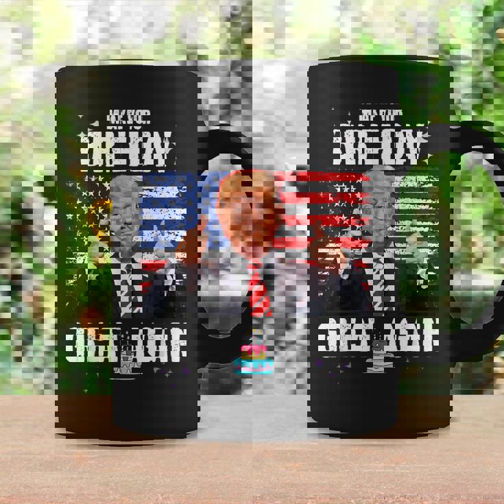 Make Your Birthday Great Again Trump Fan Birthday Coffee Mug Gifts ideas