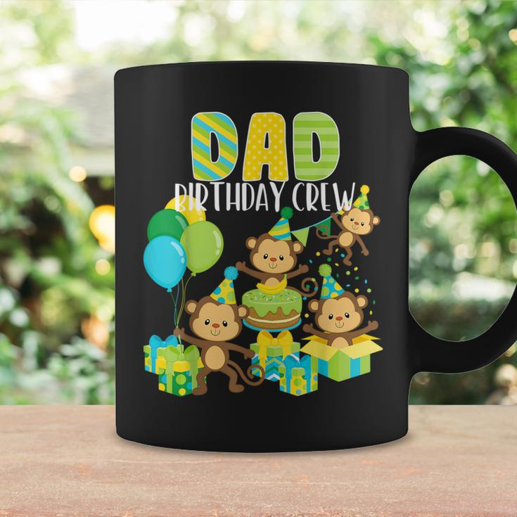 Birthday Monkey Dad Birthday Crew Bday Party Family Matching Coffee Mug Gifts ideas