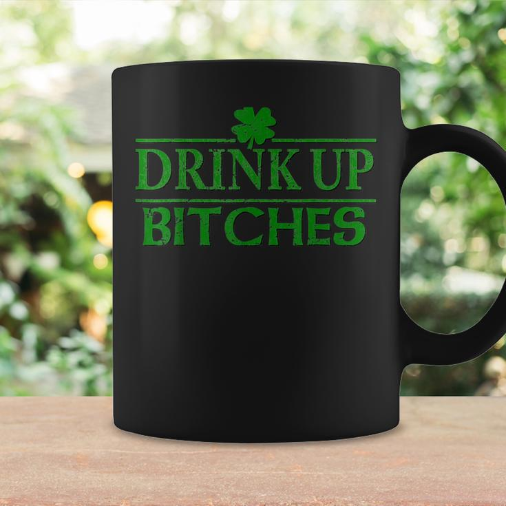 Bitches Drink Up St Patrick's Day Cute Coffee Mug Gifts ideas
