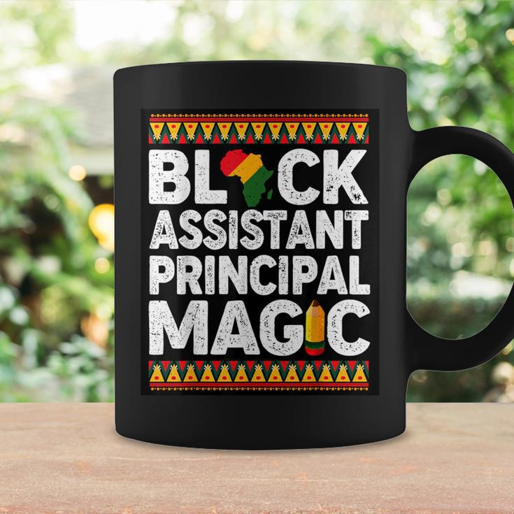 Black Assistant Principal Magic Melanin Black History Month Coffee Mug Gifts ideas