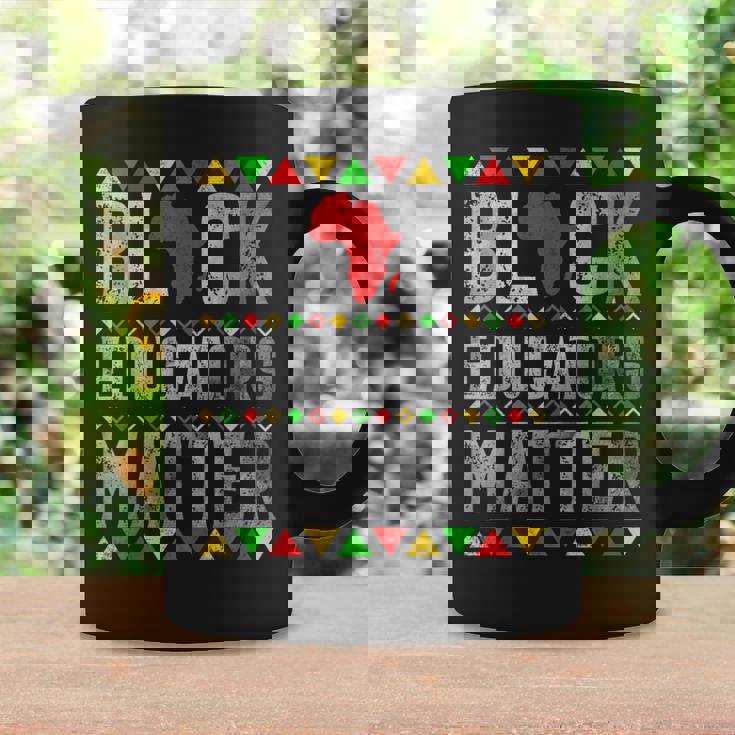 Black Educators Matter Teacher Black History Month Pride Coffee Mug Gifts ideas