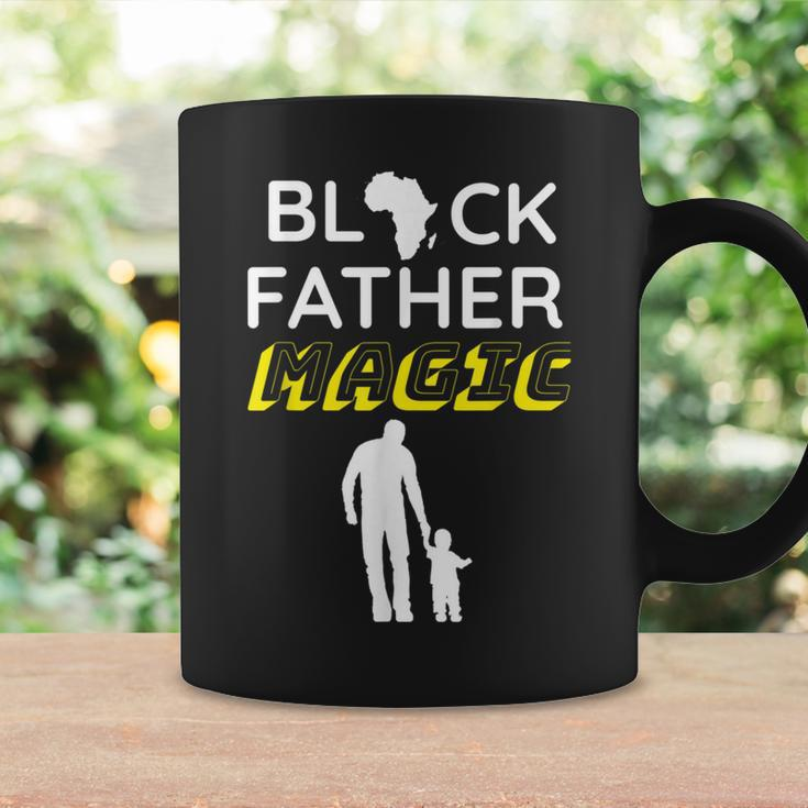 Black Father Magic Black Month History African Dad Mens Coffee Mug Gifts ideas