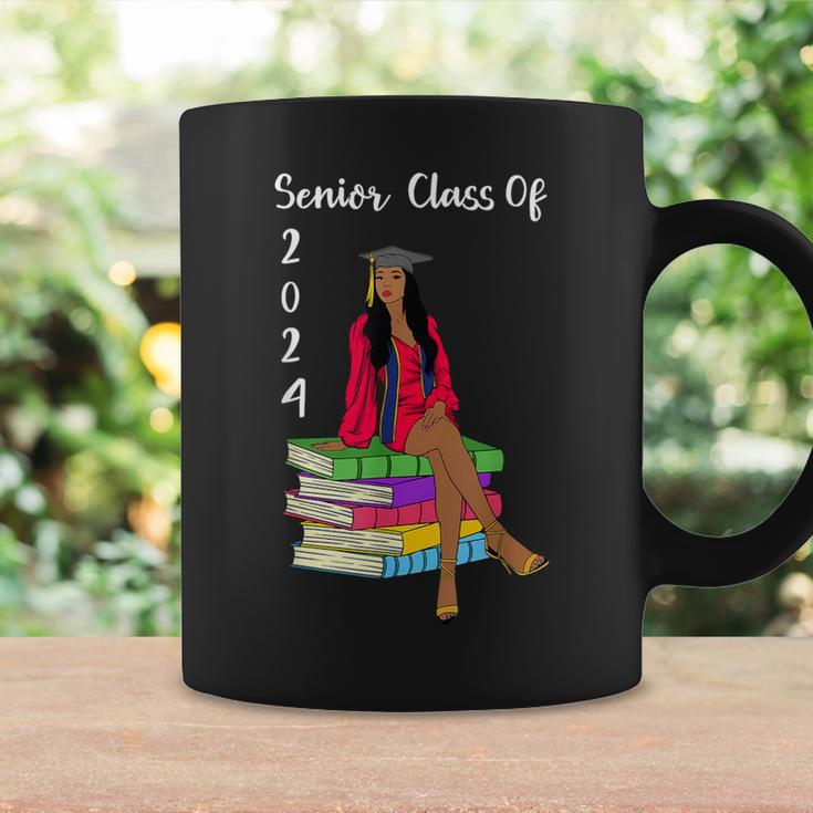 Black Girl Graduation Senior Class Of 2024 Graduate Women Coffee Mug Gifts ideas