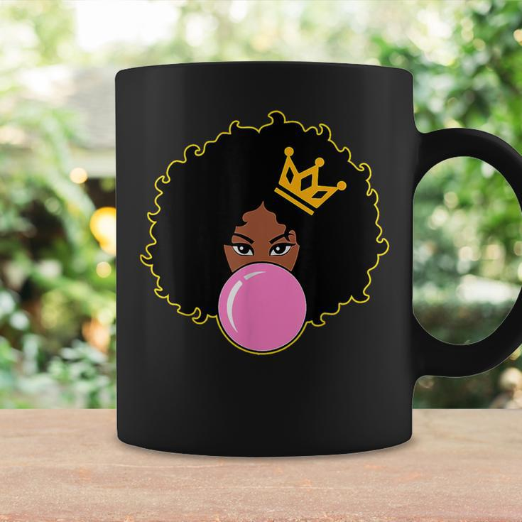 Black Girl Magic Pink Bubblegum Poppin Melanin Queen Coffee Mug Gifts ideas
