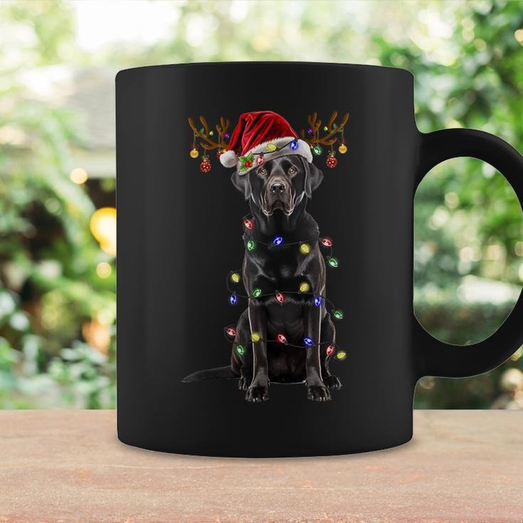 Black Lab Labrador Christmas Tree Reindeer Pajama Dog Xmas Coffee Mug Gifts ideas