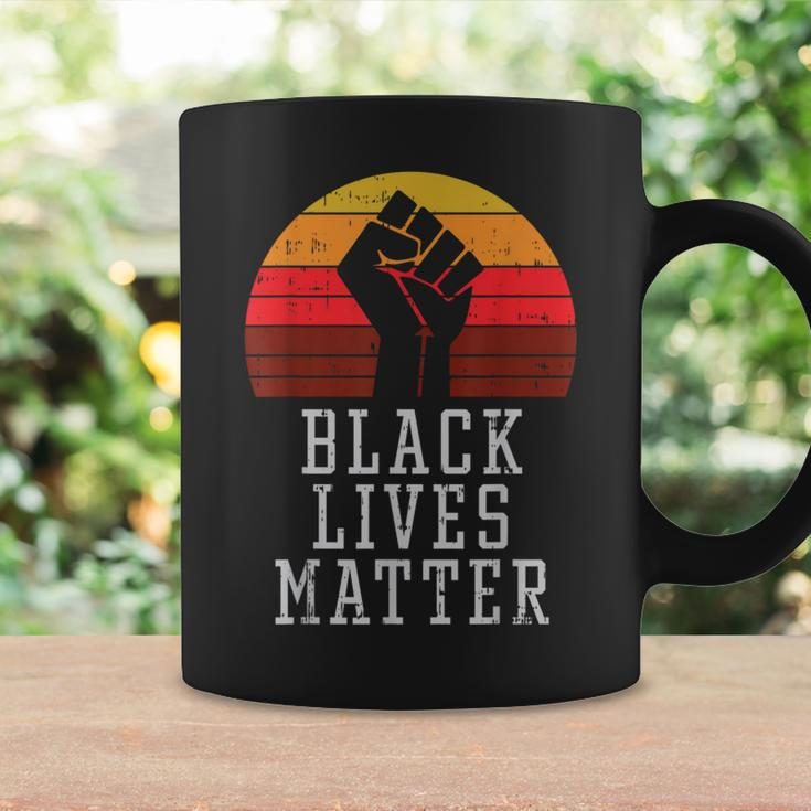 Black Lives Matter Raised Fist Melanin African History Pride Coffee Mug Gifts ideas