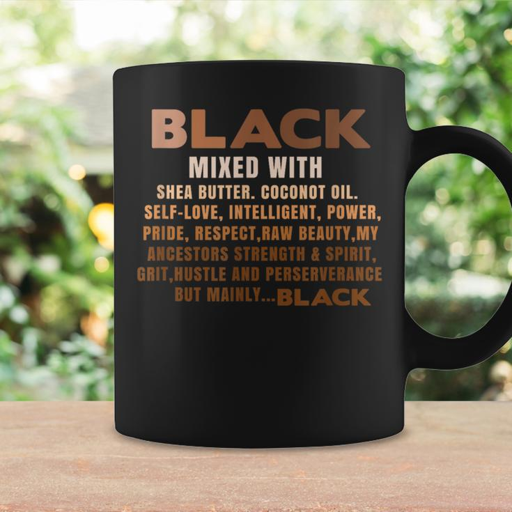 Black Mixed With Shea Butter Black History Month Blm Melanin Coffee Mug Gifts ideas