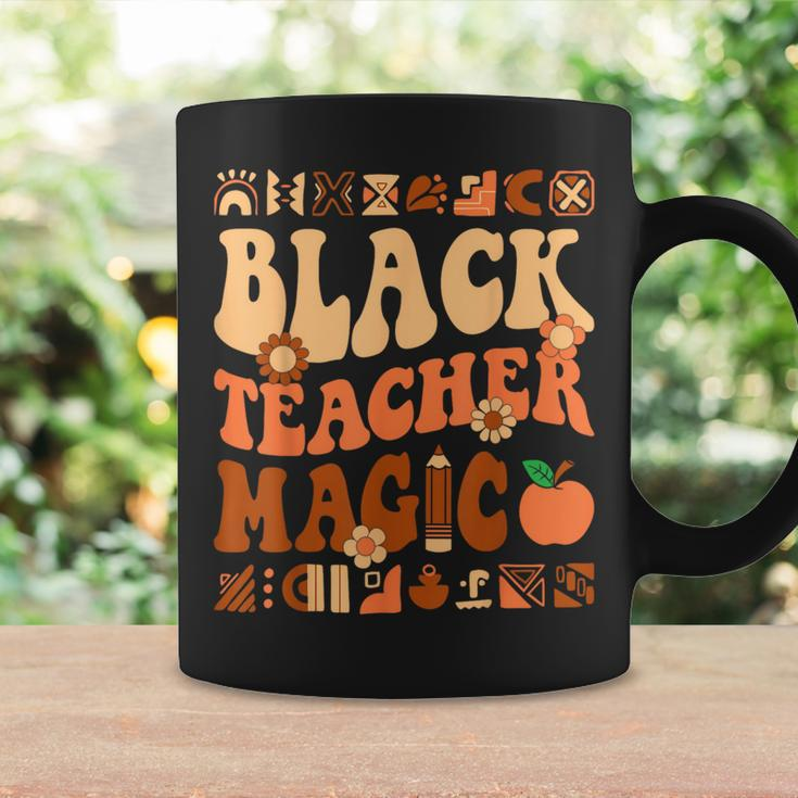 Black Teacher Magic Melanin Africa History Pride Teacher Coffee Mug Gifts ideas